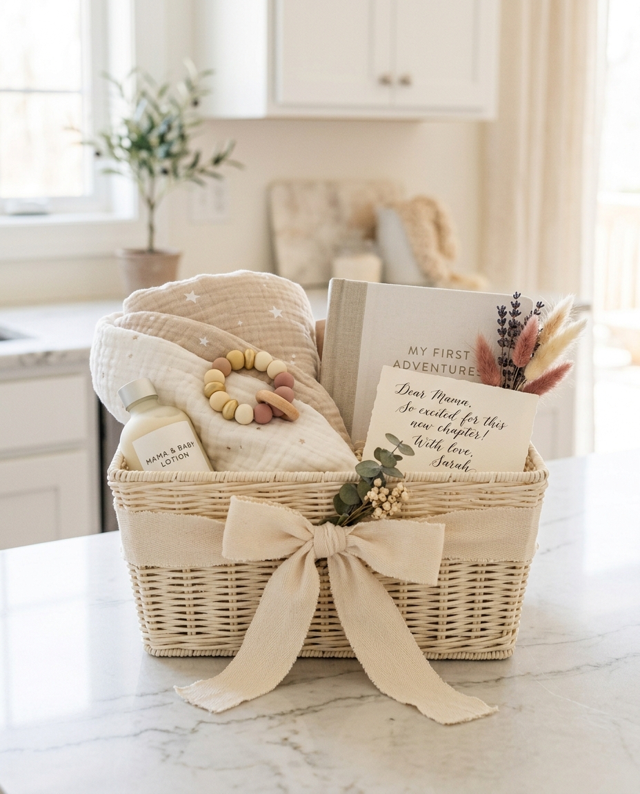 Mama-to-Be Basket — gift basket by A Little Happy & a Bow Gift Co.