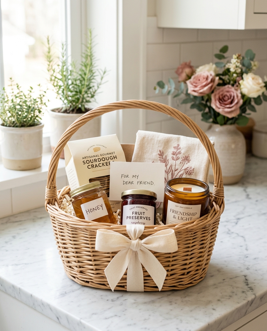 Friendship Basket — gift basket by A Little Happy & a Bow Gift Co.