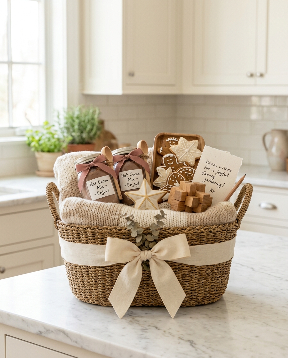 Family Gathering Basket — gift basket by A Little Happy & a Bow Gift Co.