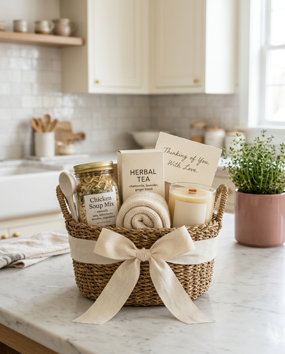 Comfort & Care Basket — gift basket by A Little Happy & a Bow Gift Co.